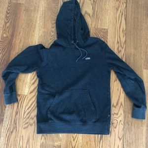 grey vans hoodie sweatshirt